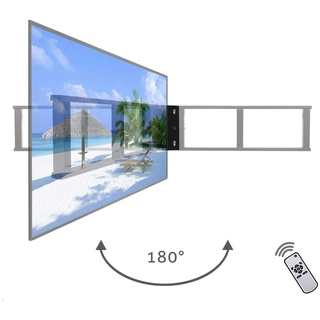 MonLines mySwing MSM08 elektrische TV Wandhalterung bis 75 Zoll, schwarz