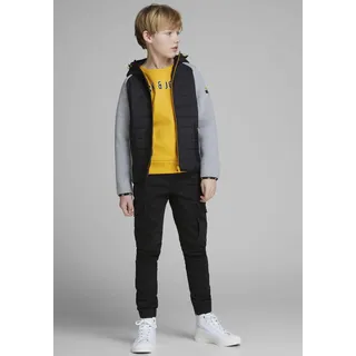 Jack & Jones Junior Cargohose Kinder, 178012 BLACK, 170