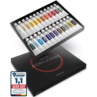 lieberge Acrylfarben Set 24 12ml farbsortiert