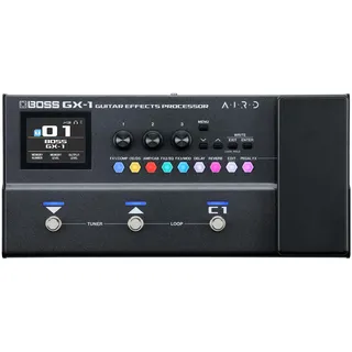Boss GX-1 Gitarren-Effektprozessor Ultraportabel für E-Gitarre mit Bluetooth