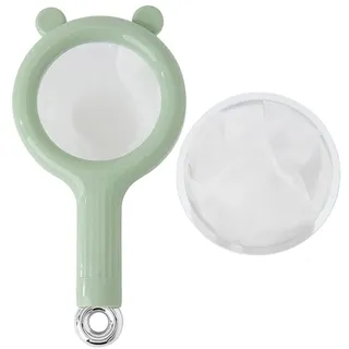IKAAR Feines Sieb Sieb Filter Trichterfilter 70/120 Mesh Weinfilter Fine Mesh Sieb Küchen Trichter mit Grif für Filterung von Saft, Milch, Kaffee, Wein