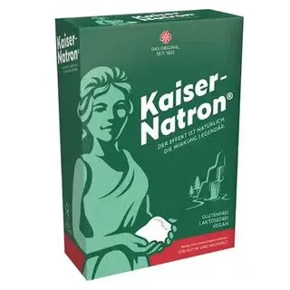 Holste Natron Kaiser-Natron, Lebensmittelqualität, Pulver, E500ii, entsäuert und enthärtet, 250g