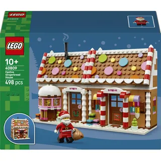 LEGO Creator Das Weihnachtliche Lebkuchenhaus 40809