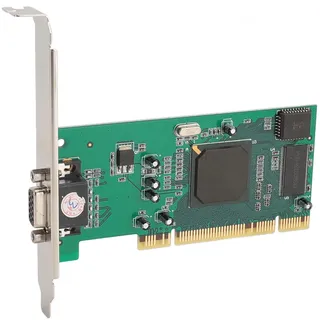 8-MB-Grafikkarte, VGA-PCI-32-Bit-Grafikkarte, Zweistufige Universal-Grafikkarte, PCI-Grafikkarte für Bildschirm, Mehrere Displays, 64-Bit-PCI-X-Steckplätze
