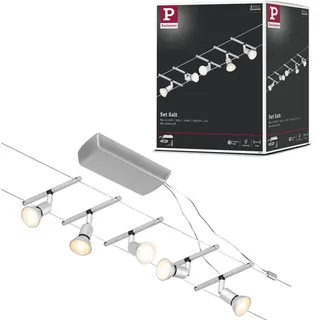 Paulmann 94442 Seil-Komplettsystem GU5,3 Chrom matt