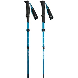 Black Diamond Distance Carbon FLZ Wanderstöcke (Größe 125CM, blau)