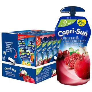 Capri-Sun Kirsche & Granatapfel Erfrischungsgetränk 5 x 0,33 l