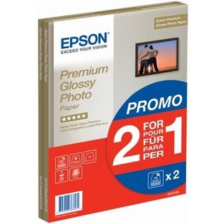 Epson Premium Glossy A4 255 g/m2 2 x 15 Blatt