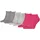Sneakersocken 3P pink 39-42