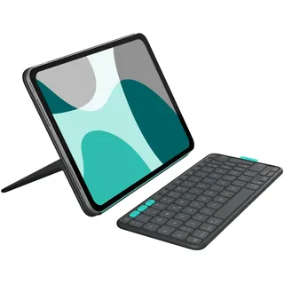 Logitech Flip Folio für iPad Pro 11" (M4) und iPad Air 11" (M2/M3) Grafit