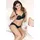 BH Still-BH Spitze Schleifchen für Damen 001 SCHWAR 80B