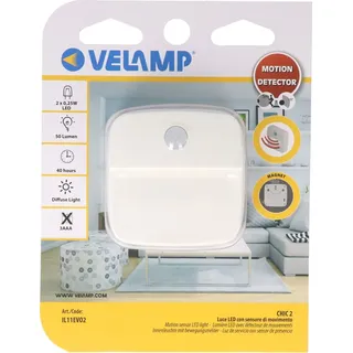 VELAMP CHIC2 Leuchte 2 LED für Batterien, mit Bewegungsmelder