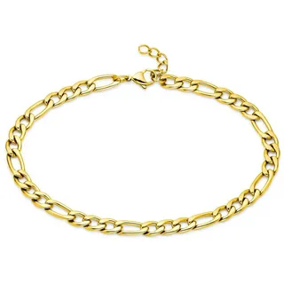 aniston jewelry & watches Fußkette Schmuck Geschenk Fusskettchen Edelstahl gelb|goldfarben