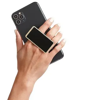 HANDL Handy-Halterung HX1006-BKD-N Premium HANDLstick Black/Gold schwarz