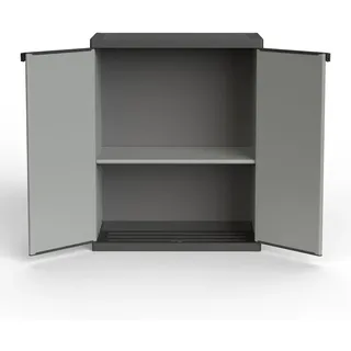 Kunststoffschrank Gartenschrank Balkonschrank Werstattschrank Schrank 68x39x85