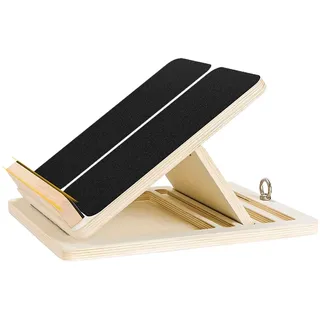 Wadenstrecker aus mit Schrägbrett, verstellbares Schrägbrett, Wadenstreckerbrett, Schrägbrett für den Knöchel, Fußstreckerbrett für das -Fitnessstudio und alle Fitnessstufen