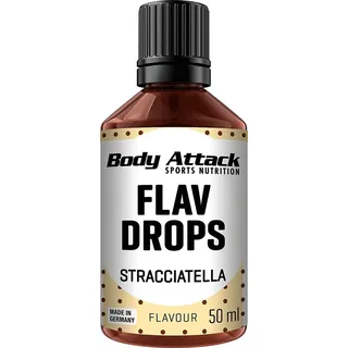 Body Attack Flav Drops®, 50ml Stracciatella,