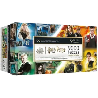 Trefl UFT Puzzle 9000 - Harry Potter - Die Häuser von Hogwarts
