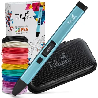 Vedes Filapen® Premium 3D Stift mit 10 Filamenten und Etui