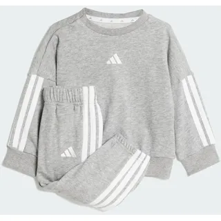 adidas Baby Essentials Kids Jogginganzug - Medium Grey Heather/White, 6-9 Months