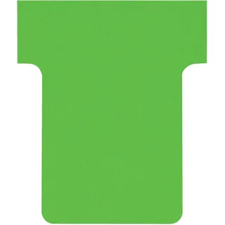 NOBO T-Karten, Gr”áe 1,5 / 45 mm, 170 g/qm, grün