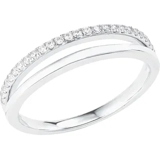 s.Oliver s.Oliver Ring für Damen, Sterling Silber 925, Zirkonia (synth.) Ringe Weiss