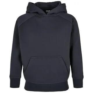 URBAN CLASSICS Boys Blank Hoody in Blau, Größe 122-128