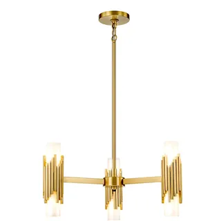 Elstead Lighting Marvele Kronleuchter Messing Ø 66cm