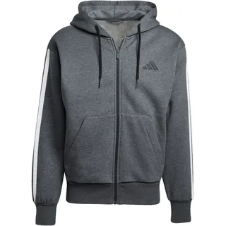 adidas Essentials 3-Streifen, Größe XXL in Grau DGREYH/BLACK