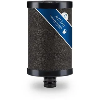 Alb Filter® Active Ersatzkartusche | 3er-Pack | Trinkwasserfilter | Reduziert Schadstoffe, Mikroplastik, Chlor, Blei, Pestizide | Made in Germany