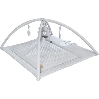 roba Krabbeldecke mit Spielbogen roba Style Hellgrau ca. 85x45x75cm