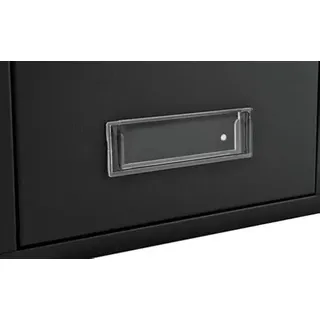 Bl4ckPrint - Namensschild Abdeckung für Briefkasten Transparent - ‎65 x 27mm Ersatzteil - Ersatzschild für Briefkasten Standardeinheit - Ersatz-Schutzscheibe für Briefkästen