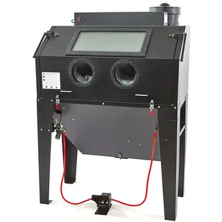 HBM Sandstrahlkabine mit Absaugung SBC 420/500 schwarz