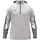 Hoodie Dynamic hellgrau/weiß/grau L