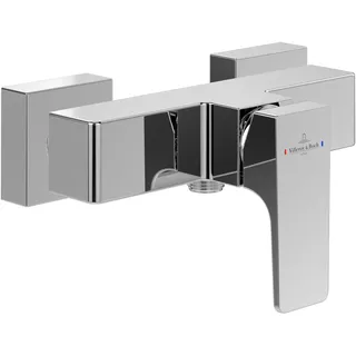 Villeroy & Boch Architectura Square Einhebel-Duscharmatur Wandmontage Chrom TVS12500100061
