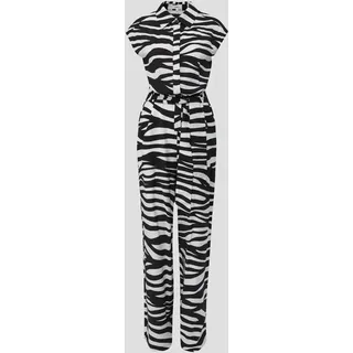 S.Oliver Jumpsuit mit Bindegürtel, Black, 44