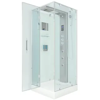 AcquaVapore AquaVapore Dampfdusche Duschtempel Sauna Dusche Duschkabine D38-20L3-EC 100x100