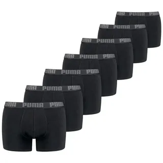 Puma Herren Boxershorts 7er Pack Black SCHWARZ M
