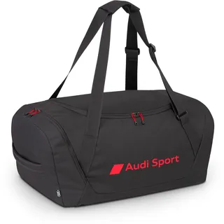 Audi Collection Audi 3152500500 Sporttasche schwarz, mit rotem Audi Sport Schriftzug