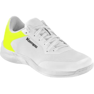 Kempa Hallen-Sport-Schuhe Kourtfly Three W in Weiß Weiß