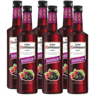 paeceioni Echter Nordhäuser Beerenfrucht Fruchtlikör (6 x 0.7 l)