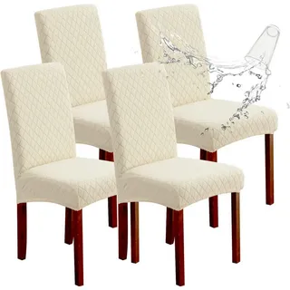 Kaket Stuhlhusse, Beige, Textil, 45x45 cm, Wohntextilien, Bezüge, Stuhlhussen