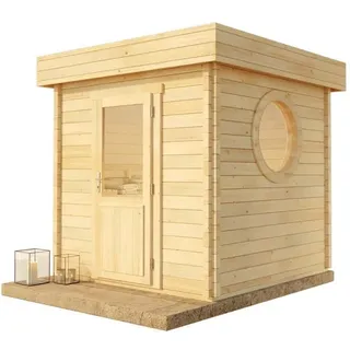 FinnTherm Cubus-70 ohne Ofen + int. Steuerung