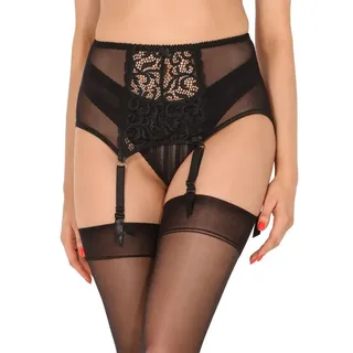 Merry Style Strapsgürtel Damen Strumpfgürtel MSKS912 schwarz XXL