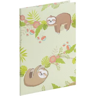 Rössler Kinder Briefpapier mit Umschlag | Geschenk für Mädchen und Jungen | Schreibset Kinder | Faultier Motivpapier | Briefpapier Mädchen und Jungen | 185 x 260 x 9mm | 1 Stück | Motiv: Faultier