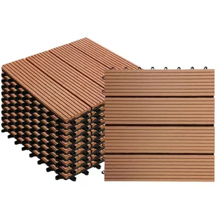 Floordirekt Klickfliese Royal 30 x 30 cm hellbraun