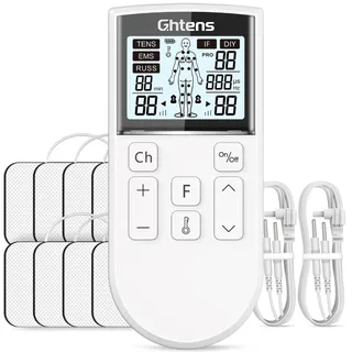 ghtens TENS Gerät Elektroden Weiß