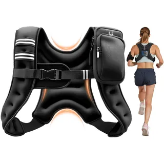 Vevor Gewichtsweste 5,4 kg Schwarz