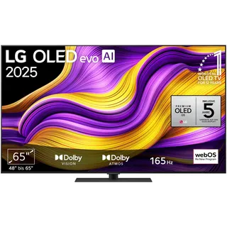 LG OLED65G59LS 65" 4K OLED evo AI Smart TV G5