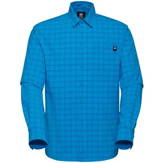 Mammut Langarmhemd Glacier Blue / Marine L